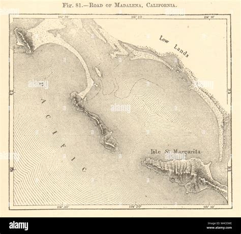 Magdalena bay map hi-res stock photography and images - Alamy