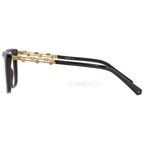 Swarovski Demo Cat Eye Ladies Eyeglasses Sk5383 001 54