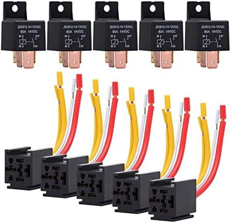 Amazon Ehdis Packs Car Relay With Harness Truck Motor Heavy Duty