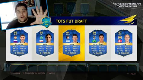 FIFA 16 8 TOTS FUT DRAFT TEAM OF THE SEASON QUINTUPLE YouTube