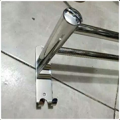 Jual Rak Gantungan Handuk Full Stainless Steel Baris Cm Kapstok