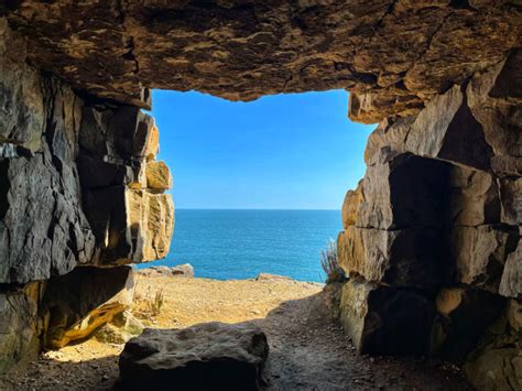 Jurassic Coast Walks Exploring The Caves At Winspit And On To St