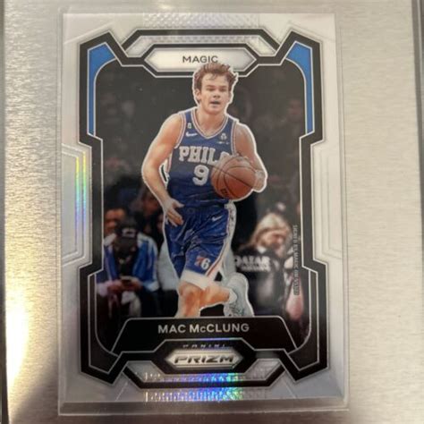 Panini Prizm Basketball Mac Mcclung Silver Ebay