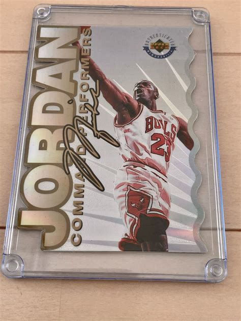 1996 Upper Deck AUTHENTICATED COMMAND PERFORMERS Michael Jordan