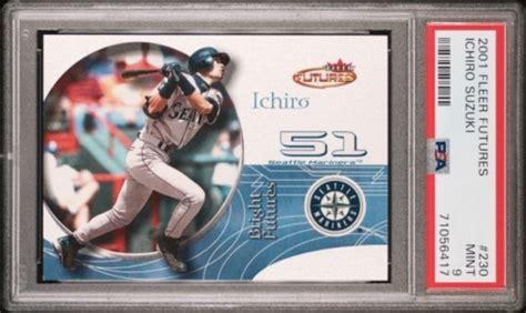 2001 Fleer Futures Ichiro Suzuki Mariners Hof Rc 20472499 Rookie Card