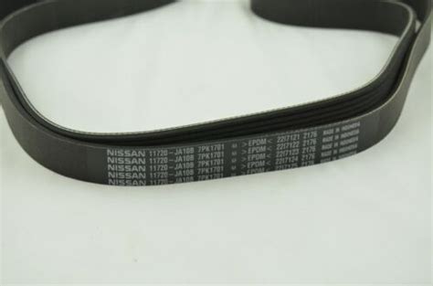 NEW Genuine OEM Nissan Murano / Maxima / Altima Fan Belt - 11720-JA10B ...