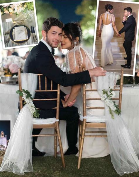 Priyanka Chopra And Nick Jonas In Hello Magazine Canada December 2018