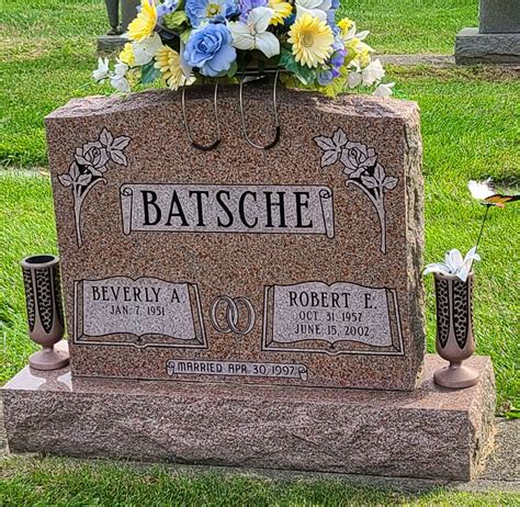 Robert E Batsche Jr 1957 2002 Find A Grave Memorial