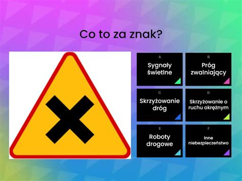 Znaki Drogowe Quiz