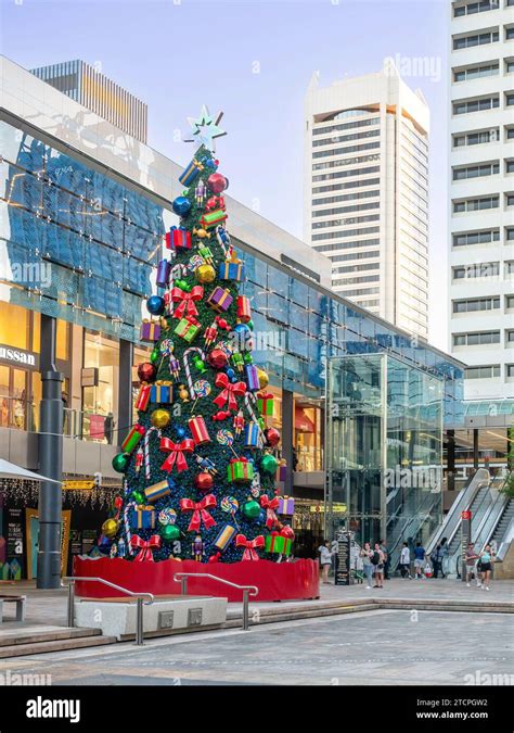 PERTH, AUSTRALIA - DECEMBER 12, 2023: The City of Perth Christmas Tree ...