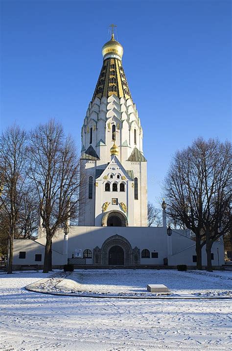 The Russian Orthodox Church In Leipzig Germany Stock Image Image Of