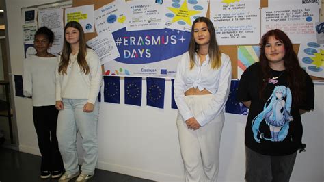 Belleville Les Erasmus Days De Retour Au Lyc E Aiguerande Le