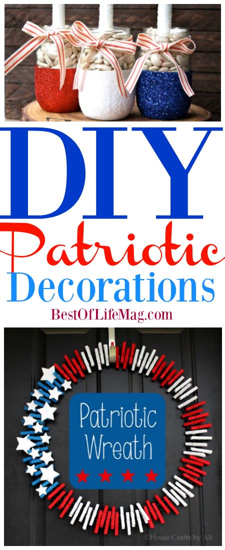 20 DIY Patriotic Decorations - The Best of Life® Magazine | Crockpot ...