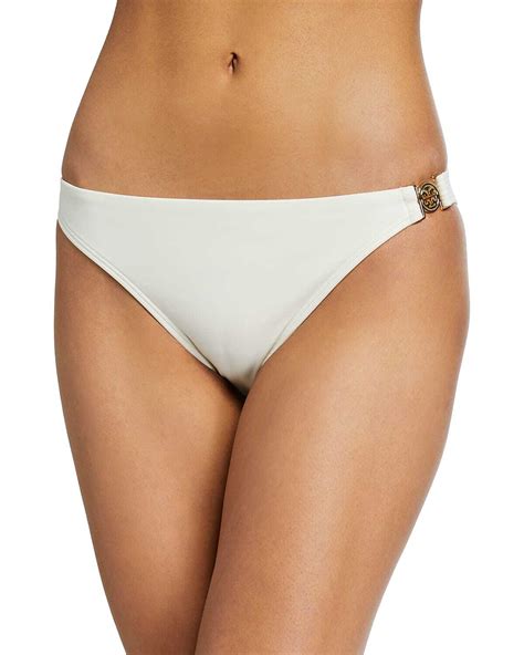 Buy Tory Burch Miller Hipster Bikini Bottoms New Ivory At 25 Off