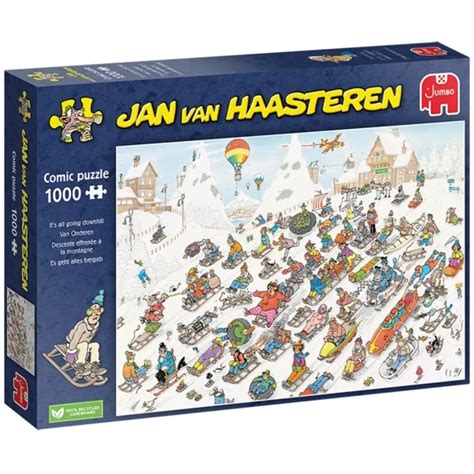 Es Geht Alles Bergab Jan Van Haasteren Teile Puzzle Von Jumbo