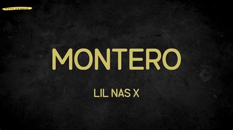 MONTERO (Lyrics) - Lil Nas X - YouTube