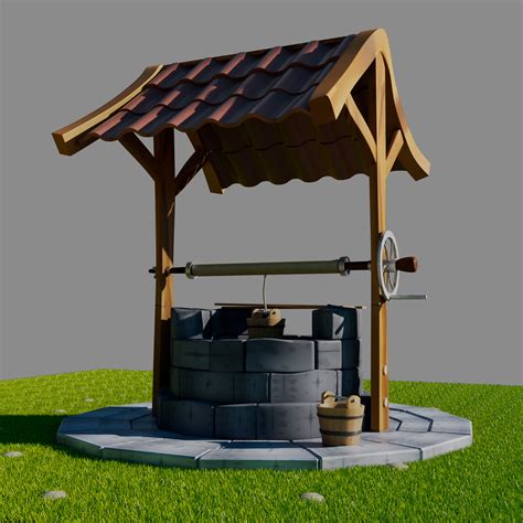 Stylized water well – Oscar Q
