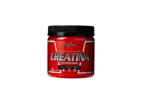 Creatina Em Pó Hardcore 300G Integralmedica 100 Pura Power Integral o Melhor Preço é no Zoom