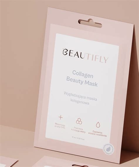 Wyg Adzaj Ca Maska Kolagenowa W P Achcie Collagen Beauty Mask Beautifly