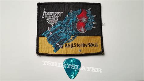 Accept Balls To The Wall Patch Tshirtslayer Tshirt And