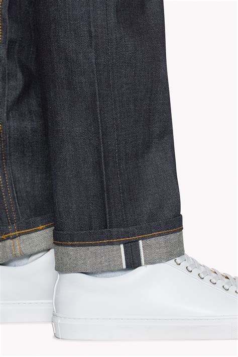 NAKED And FAMOUS Jeans Easy Guy LEFT HAND TWILL SELVEDGE INDIGO