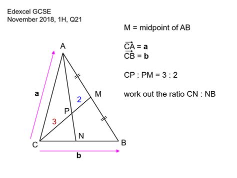 Median Don Steward Mathematics Teaching Harder Gcse Vector Questions