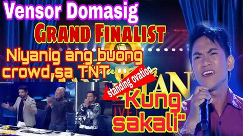 Vensor Domasig Tawag Ng Tanghalan Grand Finalist Niyanig Ang Buong