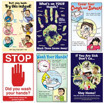 Infection Prevention Lessons for Children Includes COVID-19 Information