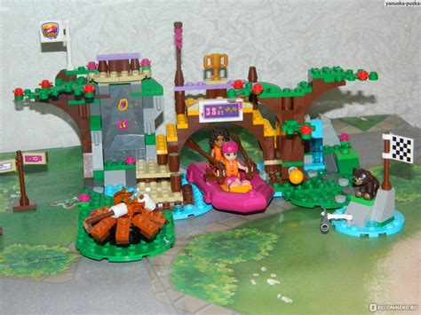 Lego Friends Спортивный лагерь: Сплав по реке - «Самый лучший подарок ...
