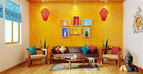 Indian Decor Ideas On Instagram “a Splash Of Vibrant Colours Gives This Room An Ethnic