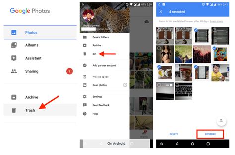 Cómo recuperar fotos borradas permanentemente de Google Photos en