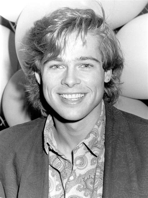 Brad Pitt Brad Pitt Brad Pitt De Joven Jóvenes Celebridades