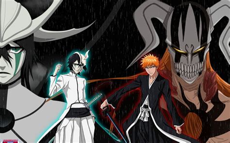 Hd Wallpaper Bleach Ichigo Kurosaki Ulquiorra Cifer Wallpaper Flare