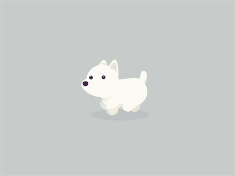 Animated Puppy Dog Animation Animated Icons Cute 