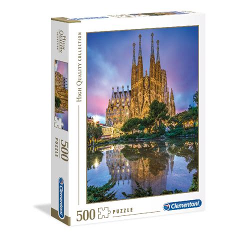 Puzzle Clementoni Puzzle De Piezas Sagrada Familia Barcelona Ref