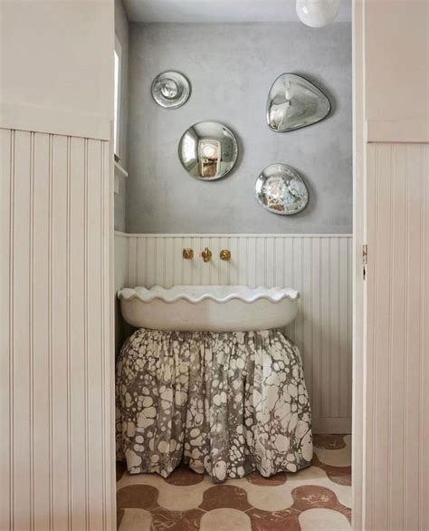 Vaughn Miller Studio On Instagram Inspo A Unique Powder Room By