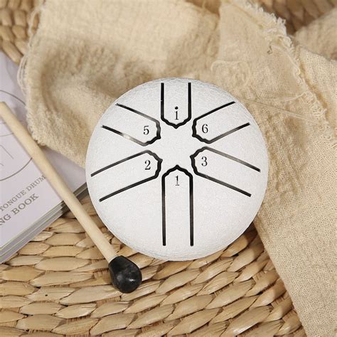 Ganenn Steel Tongue Drum Chakra Drum For Rain Inches Notes Rain