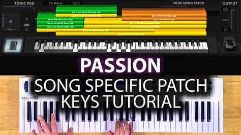 Passion Mainstage Patch Keyboard Tutorial The Belonging Co Youtube