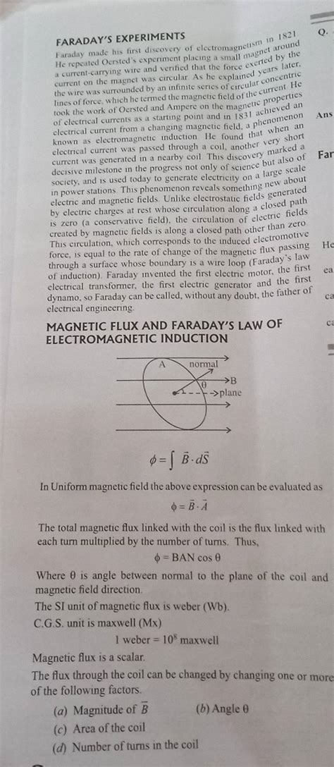 FARADAY'S EXPERIMENTS Faraday made his first discovery of electromagnet1s..