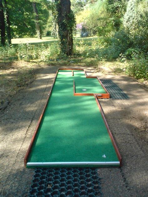 A Course We Have Build Or Made Mini Golf Course Golf Design Miniature Golf Course