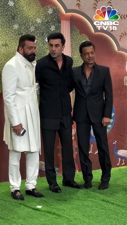 Sanjay Dutt And Ranbir Kapoor Pose Together At The Post Wedding