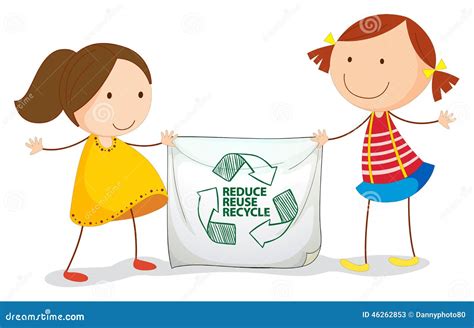 Reduce Reuse Recycle For Kids Clipart Free