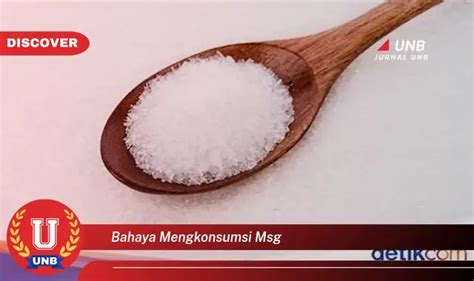 Intip 10 Bahaya Mengonsumsi MSG Yang Jarang Diketahui