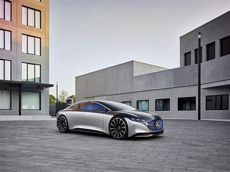 Hd Wallpaper Mercedes Benz Mercedes Benz Vision Eqs Car Concept Car