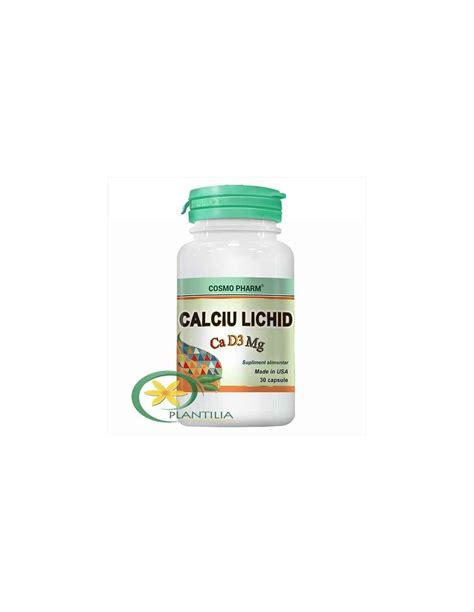 Calciu Lichid Ca Mg D Cps Cosmo Pharm Plantilia