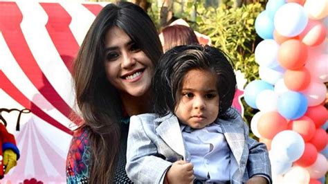 Ekta Kapoor Shares Adorable Video Of Son Ravie Eating Her Birthday Cake Before She Cuts It