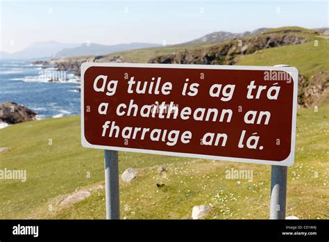 Gaelic Sign Banque De Photographies Et Dimages à Haute Résolution Alamy