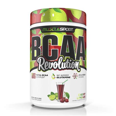 Bcaa Revolution Amino Acid Powder Musclesport Shredded Rx