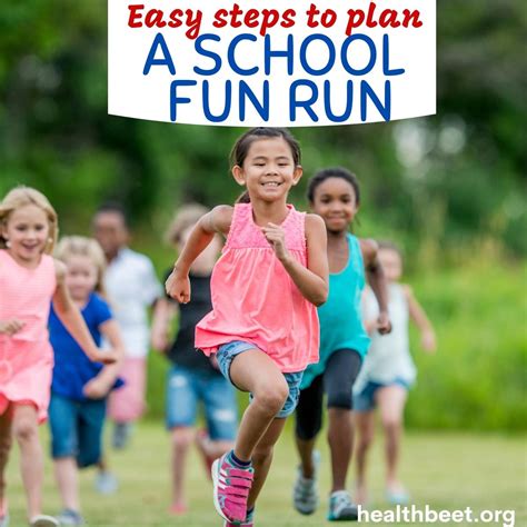 How to Plan an Easy School Fun Run - Health Beet