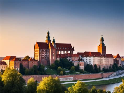 Zamek Wawel Symbol Krakowa I Polskiej Historii